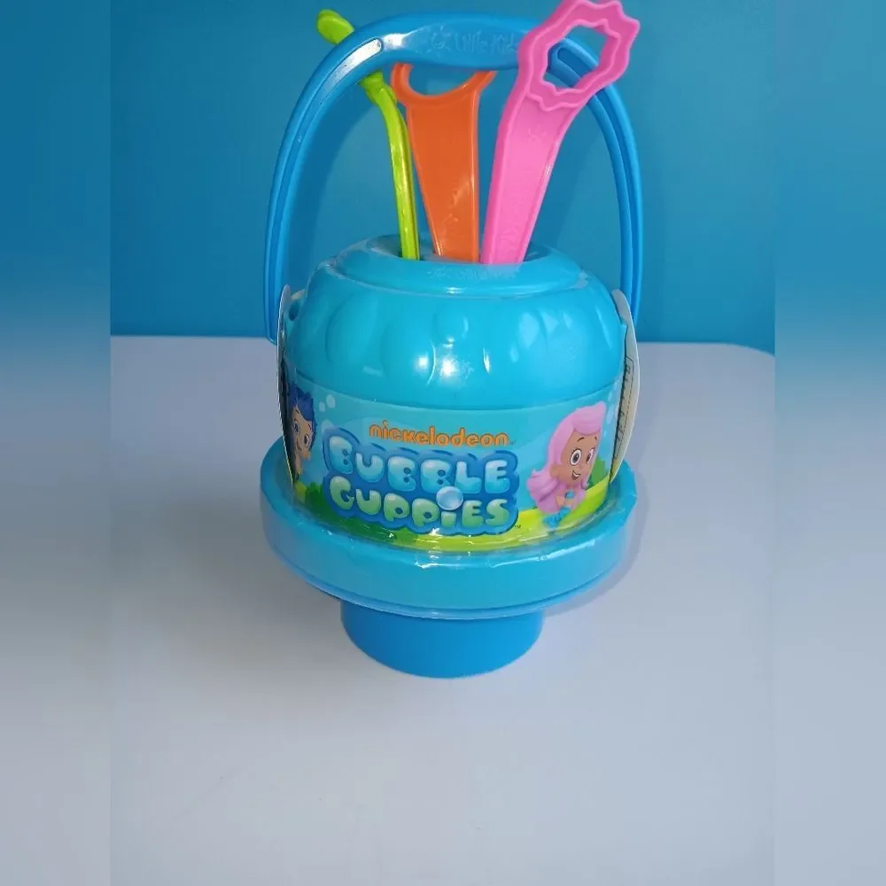 Nickelodeon Bubble Guppies 4oz Bubblin' Bucket NWOT
